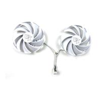 FDMOZRE Cooling Fan 87mm 4pin PLD09210B12HH RTX4060 TI GPU FAN For MSI for GeForce RTX 4060 Ti for GAMING X SLIM WHITE 16G graphics card(2pcs)