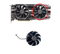 FDMOZRE Cooling Fan 87mm PLA09215S12H For EVGA RTX 2060 2070 2080 2080Ti 2080S Super XC ULTRA Graphics Video Card Fans(B)