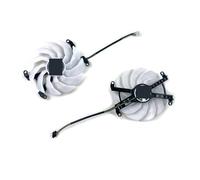 FDMOZRE Cooling Fan DIY 102MM GFY10015H12SPA 4Pin/6Pin For Galax for GeForce KFA2 RTX3060 3060Ti 3070 3070Ti EX White Graphics Card GPU FAN(2PCS)