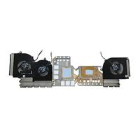 FDMOZRE CPU+GPU Cooling Fan for MSI for Creator Z16 A11UET MS-1571 Series BS5405HS-U4W BS4505HS-U5C 1571-G-CCW