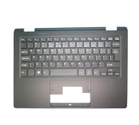 FDMOZRE E2218T E2218 T PalmRest&Keyboard For MEDION for AKOYA MD60200 Black C Shell With Belgium BE/Hungary HU/English UI/UK keyboard(English UI)