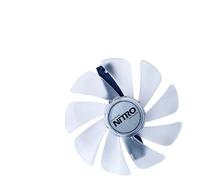 FDMOZRE FD10015M12D CF1015H12D RX 590 580 480 470 570 GPU Cooler Fan For Sapphire RX470 RX590 RX580 RX480 RX570 NITRO SpecialEdition(1pcs blue LED)