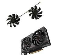 FDMOZRE FD9015U12S,GPU Graphics Fan For Sapphire RX 6700XT 6600 6600XT PULSE Video Card Cooling 2Pcs/Set FDC10H12D9-C