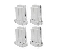 FDMOZRE For 4Pcs Battery Cases For DJI for Mini 3/4 Pro Series Drone Outer Upper & for Bottom Shell Batteries Cover