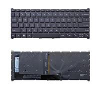 FDMOZRE For ACER A314-36/36M/36P-P6WW TMP214-54 Series N22Q14 Laptop Keyboard(Black Backlight US)