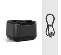FDMOZRE For Battery Charger Storage Box For GoPro Hero 12 11 10 9 for Three Batteries Fast Charging for Hub Holder Sport Camera