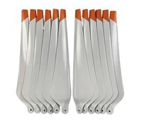 FDMOZRE For DJI agras T30 Propeller 3820 Folding Carbon Fiber Mix for CW CCW Drone for Blades Agricultural(12pcsWhite sunscreen)
