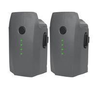 FDMOZRE For DJI For Mavic Pro 11.4V 3830mAh Drone Battery Lipo 3S For Intelligent Flight Batteries For (White/Platinum)(2Pcs Batteries)