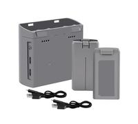 FDMOZRE For DJI For Mini 4K/2 SE Drone Battery&Two Way USB Charging for Hub 7.7V 2400mAh For Intelligent Flight(2 BATT and 1 Hub)