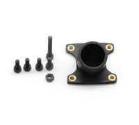 FDMOZRE For Drone Diy S550 Hexacopter S500 for Quadcopter Frame 16mm Carbon for Tube Landing Gear for Plastic Mount(Black)