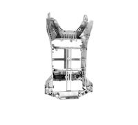 FDMOZRE For factory min4pro upper, middle, and lower shells, front, rear, left, and right arm side covers are suitable for DJI min4(Middle shell)