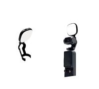 FDMOZRE For Fixed Frame Pan for Tilt Fill for DJI for Osmo Pocket 3 Camera Cold for Natural Warm Dimmable Color Temperatures for Lamp