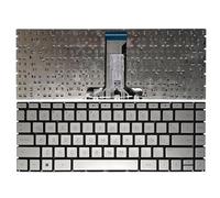 FDMOZRE For HP 14-CF 14S-CF 14-DF 14S-DF 14-DK 14S-CR 240 245 246 G8 340 G5 G7 US/Latin laptop keyboard(Silver LA No backlit)