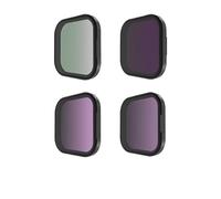 FDMOZRE For Insta360 Ace Pro 1/2 Sports Camera Len Filter For UV CPL ND8/16/32/64 For NIGHT STAR Black Mist 1/4 Quick-install(CPL ND8-16-32)