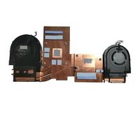 FDMOZRE For Lenovo for Thinkpad P16 Gen 1 Laptop CPU GPU Cooling Heatsink Fan 5H41B77315