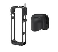 FDMOZRE For Metal Frame for DJI for Insta 360 X5 Camera Cage Shell for Silicone Lens Cover Mount