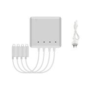 FDMOZRE For Mini 3 Pro Battery Charger For 4 Drone with 6 in 1 For USB Port Control Charging For Hub(AU)