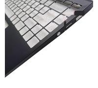 FDMOZRE For MSI for Modern 14 MS-14D1 MS-14D2 MS-M14 9S7-14D114 black laptop LCD top cover case/Front Bezel/Palmrest upper/Bottom case(Black C one USB)