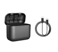 FDMOZRE For Portable Fast for Chargering Box For Insta360 X3 Battery Storage Charger for Hub for USB TypeC Outdoors Action Camera
