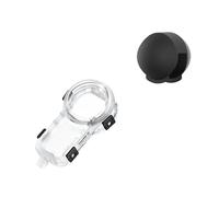 FDMOZRE For Silicone Cap For Insta360 X5 for Invisible Dive Case Lens Guard for Waterproof Scratchproof Cover Action Cameras