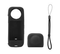 FDMOZRE For Silicone Cover For DJI For Insta360 X4 Body Lens Cap Case For Anti-scrach Shockproof Full For Coverage Camera