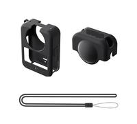 FDMOZRE For Sillcone Housing Case For DJI for Osmo 360 Full Coverage Cover for Action Camera Professional Dome Lens(Black color)