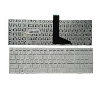 FDMOZRE For Toshiba for Satellite c50-a c50d-a C50dt-A C50t-a Keyboard White Frame US