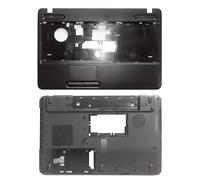 FDMOZRE For Toshiba for Satellite C650 C655 C655D for Palmrest COVER no touchpad/Laptop Bottom Base Case Cover(Black C and D shell)