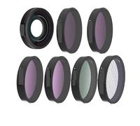 FDMOZRE For Ultra For DJI for Osmo Action 5Pro/4 Camera CPL/ND8/16/32/64PL/Streak Blue/Macro 15X(7in1)