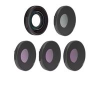 FDMOZRE For Ultra Wide Angle Lens For DJI for Action 4 5 Pro Sports Camera Optical Photography Filter(Suit1)