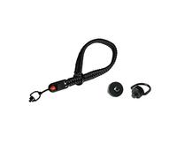 FDMOZRE For Wrist Strap For DJI For Pocket 3 Handle Holder Bend Lanyards For Action Camera Outdoor Shooting For Anti-lost(Black color)