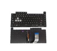 FDMOZRE G531 US English Backlit Keyboard For Asus for Rog for Strix G531G G531GT G531GD G531GV G531GU G531GW Crystal Keycaps Backlight Keyboards