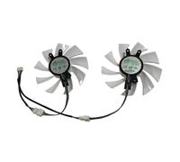 FDMOZRE GA92S2H Graphics Cards Fan,For GALAX GTX1660 SUPER EX White For GTX 1660Ti White(1-Click OC) RTX2060 2Pcs/Set(White GA92S2H)