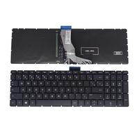 FDMOZRE German French for Azerty PT-BR Brazil Backlit Keyboard for HP 15-BS BS000 15-BP 15-BW 15-CB 15-CC 15CK 250 G6 255g6 GE/GR Brazilian(Brazil Light Black)