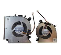 FDMOZRE GPU and CPU Fan for MSI for Katana GF76 for Pulse GL76 MS-17L1 GF66 11UC GL66 11UEK MS-1581 MS-1583 Series DC5V