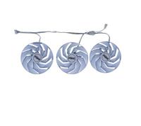 FDMOZRE GPU Cooler FD10015M12D,Video Card Fan For Sapphire PURE RX 7700 XT 12G For 7800 16gb PULSE 7900 20G(Tiple Fan)