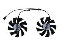 FDMOZRE Grahics Cards Fan,Graohics Cooler,VGA Video Cooling Fans,PLA09215B12H, For EVGA for GTX for TITAN Z w ACX,2Pcs