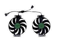 FDMOZRE Graphics Card Fan,T129215SU,PLA09215S12H,2Pcs/Set, For ASUS for DUAL RTX 3060Ti V2 for MINI OC, For for 3060 12GB Mini(PLA09215S12H)