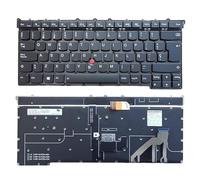 FDMOZRE Illuminated Spanish Keyboard for Lenovo for ThinkPad X1 Carbon 3rd Gen (Type 20BS/20BT)
