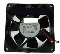 FDMOZRE KD1208PTS1 8025 12V 1.8W .9W 2WIRE Cooling fan 80 * 80 * 25MM