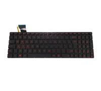 FDMOZRE Keyboards GL552 backlit keyboard for ASUS for ROG GL752 UK PO Portuguese black 0KN0 RZ1UK11 0KNB0 662GPO00(GL552 UK)