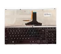 FDMOZRE Laptop Backlit Keyboard For Toshiba for Qosmio X770 X775 English US