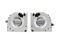 FDMOZRE Laptop Cooling Cooler For MSI 15P2 17T2 Pulse16 C14VH N525 N526 PABD08008SH(A pair fan)