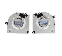 FDMOZRE Laptop CPU GPU Cooler Fan for MSI 15P3 Pulse16 AI C1VFKG PABD1A010SHR N527 PABD1A010SHL N528 0.6A 12VDC(A pair fan)
