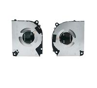FDMOZRE Laptop CPU GPU Cooling Fan Cooler For ARDOR for GAMING NEO G15-I7ND306 G17-I7ND307 -I5ND303 -I5ND302 FQNX FQNW 12V(A pair fan)