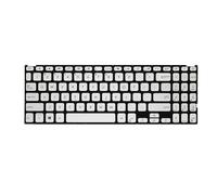 FDMOZRE Laptop Keyboard For ASUS FL8700 FL8700JP FL8700FJ FL8700JB FL8700DA FL8700JA FL8700MA FL8700FB FL8700FL Without Frame(US Silver)