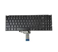 FDMOZRE Laptop Keyboard For ASUS FL8700 FL8700JP FL8700FJ FL8700JB FL8700DA FL8700JA FL8700MA FL8700FB FL8700FL Without Frame(TW Black)