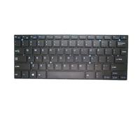 FDMOZRE Laptop Keyboard For HAIER A1400ED Without Frame Black United States US/Russian RU(United States US)