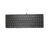 FDMOZRE Laptop Keyboard For HP for ProBook 450 G6 G7 455 Black Without Frame Japanese JP/United Kingdom UK/US(United Kingdom UK)