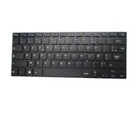 FDMOZRE Laptop Keyboard For Thomson for NEO14A-4BK64 for NEO14A-4BL64 NEO14A-4SL-M Black Without Frame France FR(NEO14A-4BL64)
